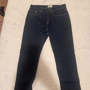 Men's Straight Dark Indigo Jeans by Elle